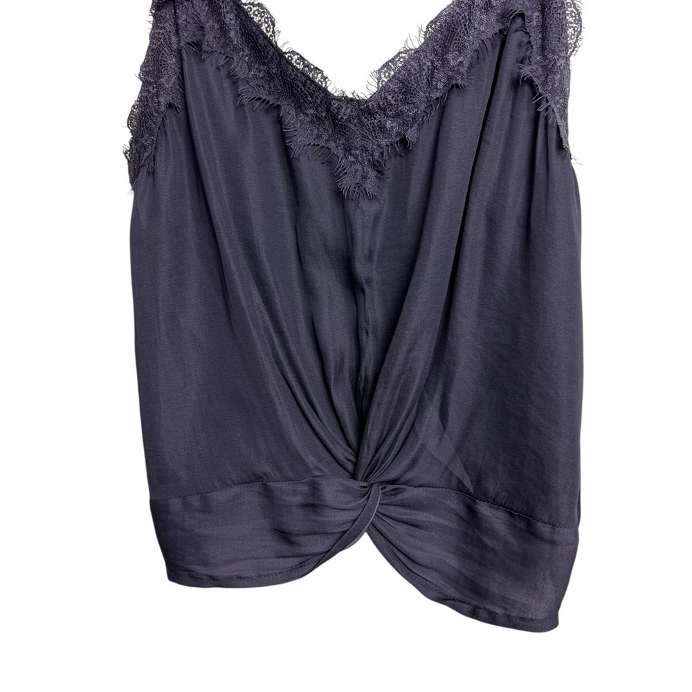 Mustard Seed Women’s Pullover Summer Tank Top Sz Large Purple Adjustable Straps - Picture 3 of 10